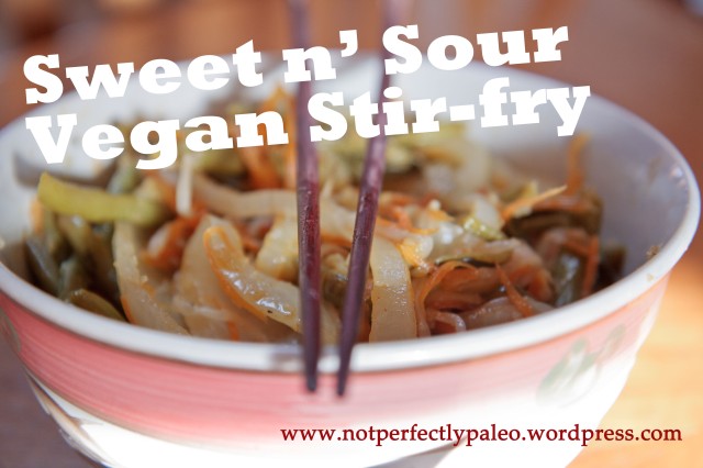 Sweet and Sour Vegan Stir-fry 5 copy